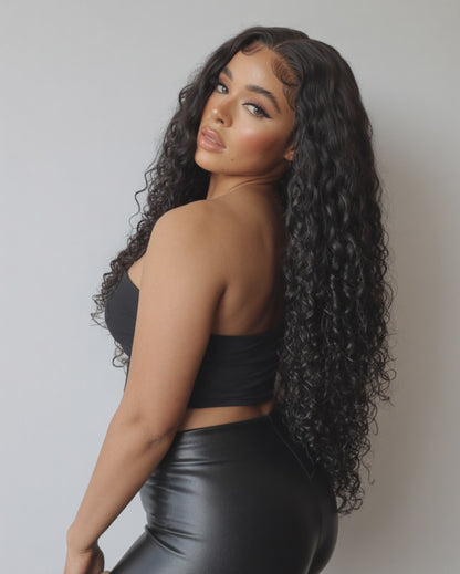 Royal Curly 18(inches) 13*6 HD Laces Frontal Wigs